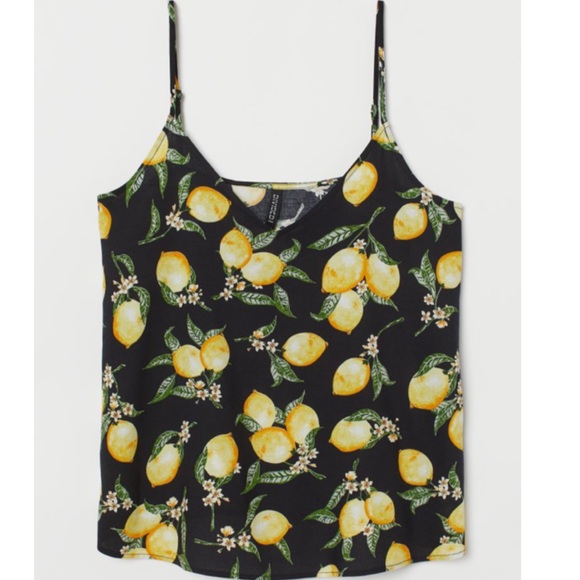 H&M Tops - H&M Lemon Top
